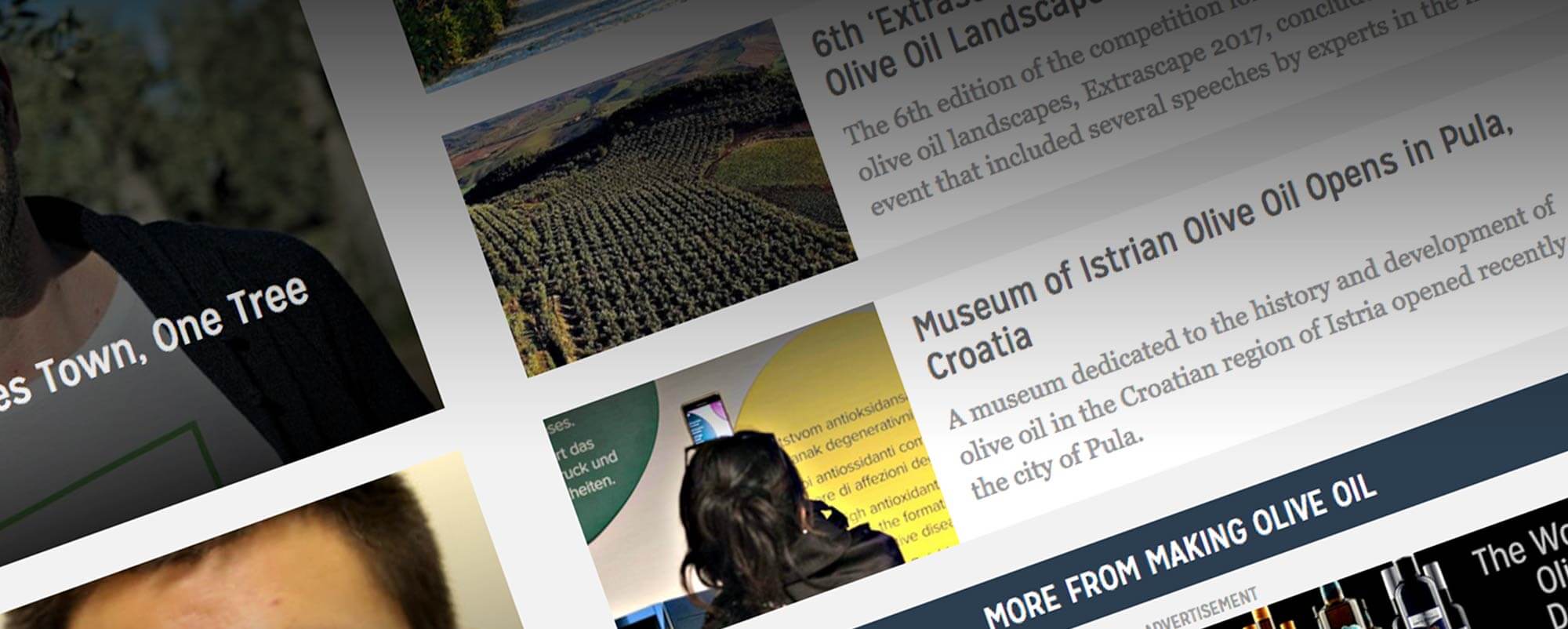 Haus des Istrischen Olivenöls auf dem prestigeträchtigen Portal New York Olive Oil Times